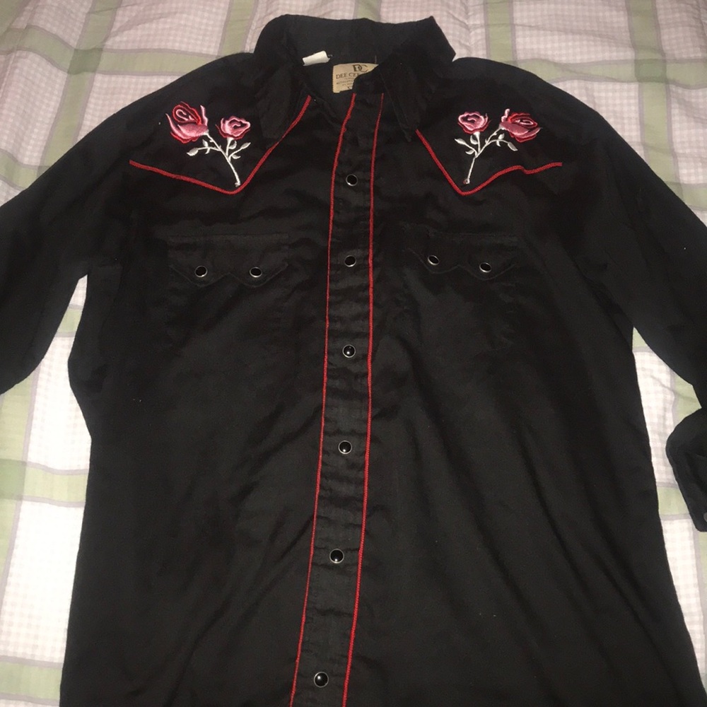Vintage Rose western shirt